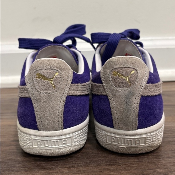 PURPLE SUEDE PUMA STATES SNEAKERS - Picture 4 of 6